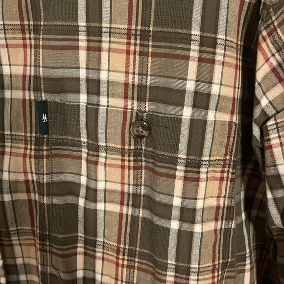 G.H. Bass Plaid Button Down Collar Shirt. - Picture 3 of 6